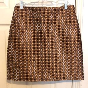 Geo Garden Shift Skirt, LOFT / Size 6
